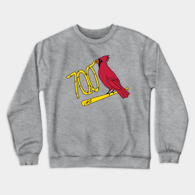 Pujols 700 Home Runs Crewneck Sweatshirt by skauff